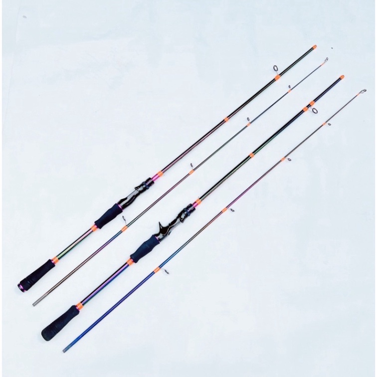 (sale) Cần câu lure máy đứng + ngang CARON TITAN - Cần lure titan carbon cao cấp đại hạ giá