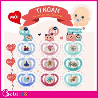 (Chính hãng) Núm ty giả, ty ngậm Pigeon 3 giai đoạn cho bé yêu