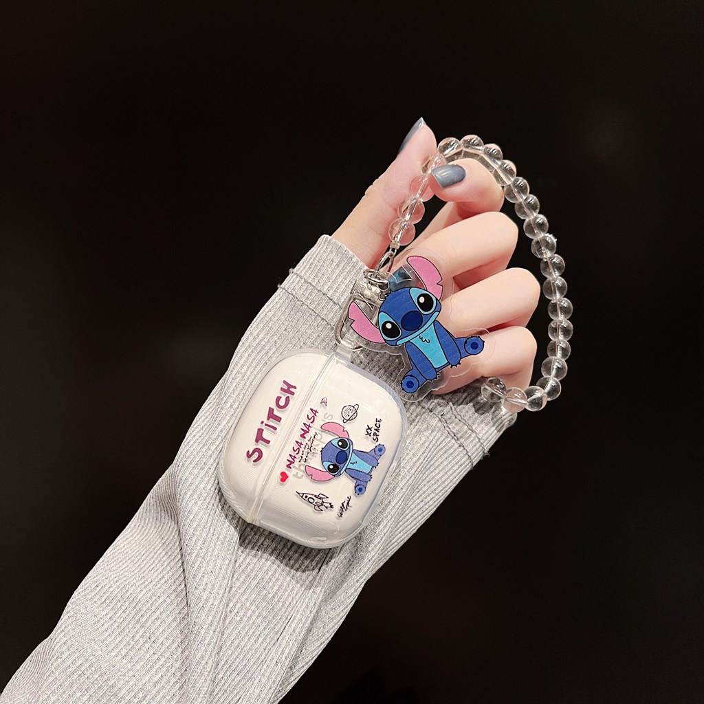 Vỏ Bảo Vệ Hộp Sạc Tai Nghe Không Dây Lenovo LP40S LP40 Pro Bằng TPU Mềm Chống Thất Lạc Hình Công Chúa Stitch / Nàng Tiên Cá /