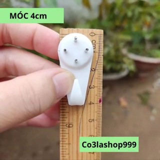 set 100 móc size lớn 4x2cm đinh đóng tường