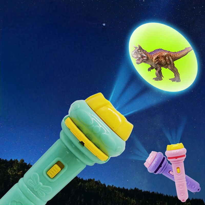 Đèn pin chiếu hình ngộ nghĩnh cho bé đồ chơi trẻ em