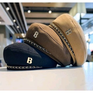 Mũ nồi beret chữ b phối viền xích