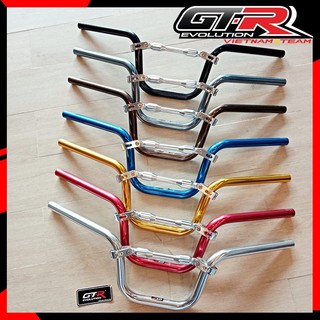 Ghi đông nhôm phi 22mm dài 64cm x cao 18cm + thanh giằng gtr monkey msx zoomer dax
