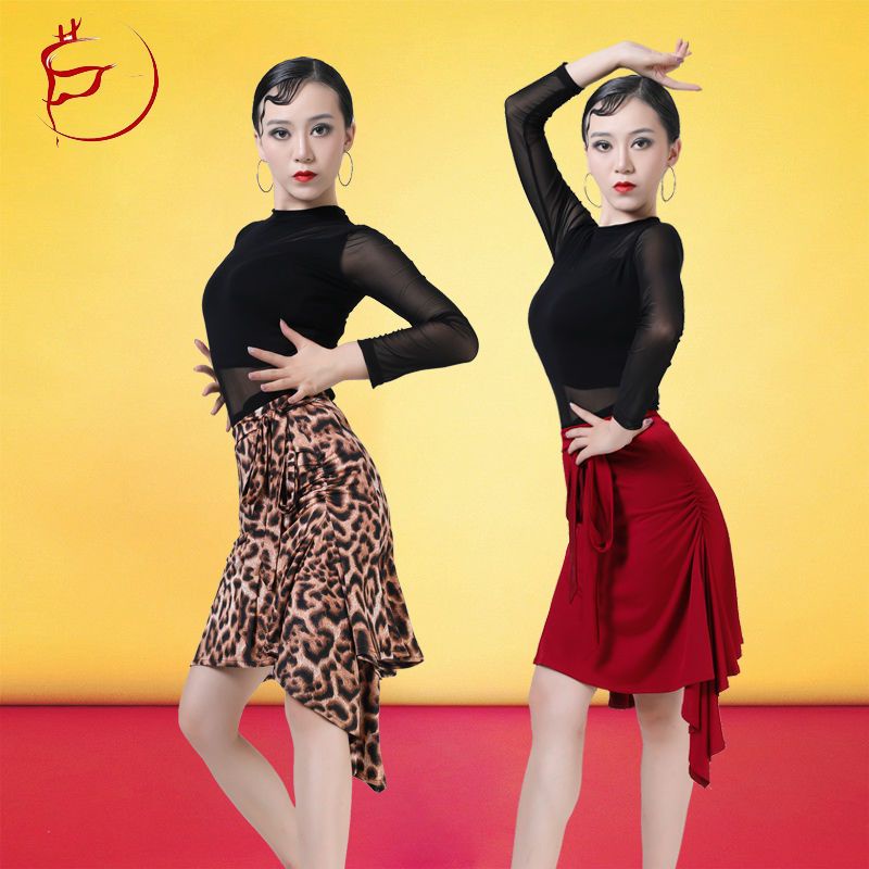 Đầm Khiêu Vũ Latin Ngắn Tay Thời Trang Mùa Xuân Dành Cho Nữ Pract11.18