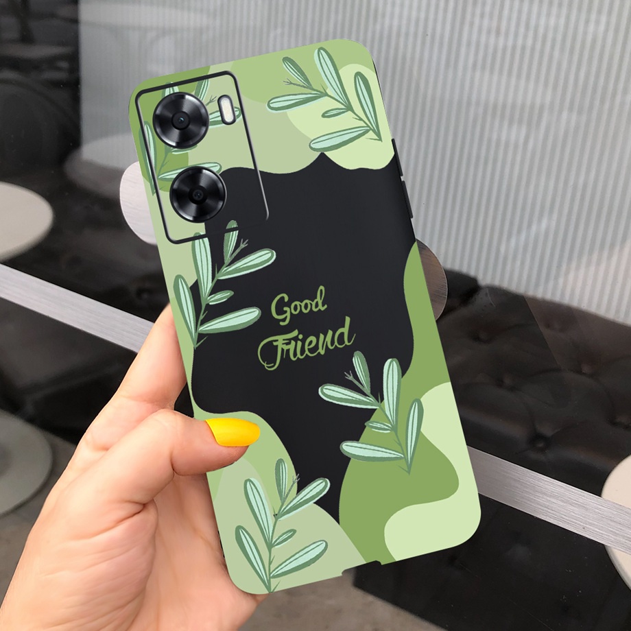 Ốp Điện Thoại Silicon Mềm Mặt Nhám Màu Kẹo Cho Oppo A77s / OPP A77 4G Casae New 2022 OPPOA77 A 77 S CPH2473
