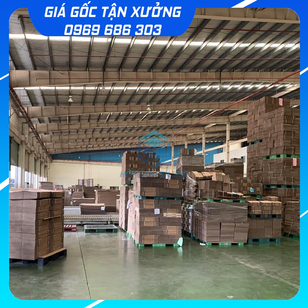 Hộp Carton Đóng Hàng Đầy Đủ Các Kích Thước Phổ Thông