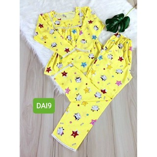 Bô lanh lụa thái tay dài size 45-75kg