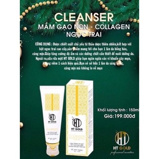 HT gold sữa rửa mặt trắng da ngừa mụn 150ml