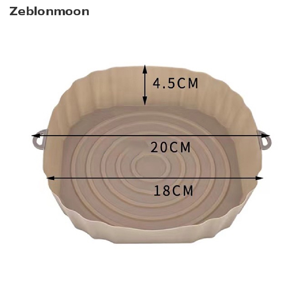 Khay Tròn 21cm Bằng Silicone Lót Nồi Chiên Không Dầu