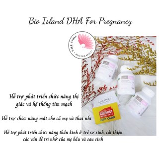 DHA cho Bầu Bio Island - 60 viên