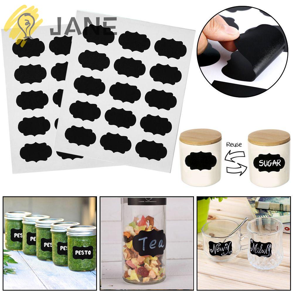 Set 15/ 30 nhãn dán đánh dấu lọ gia vị tiện dụng