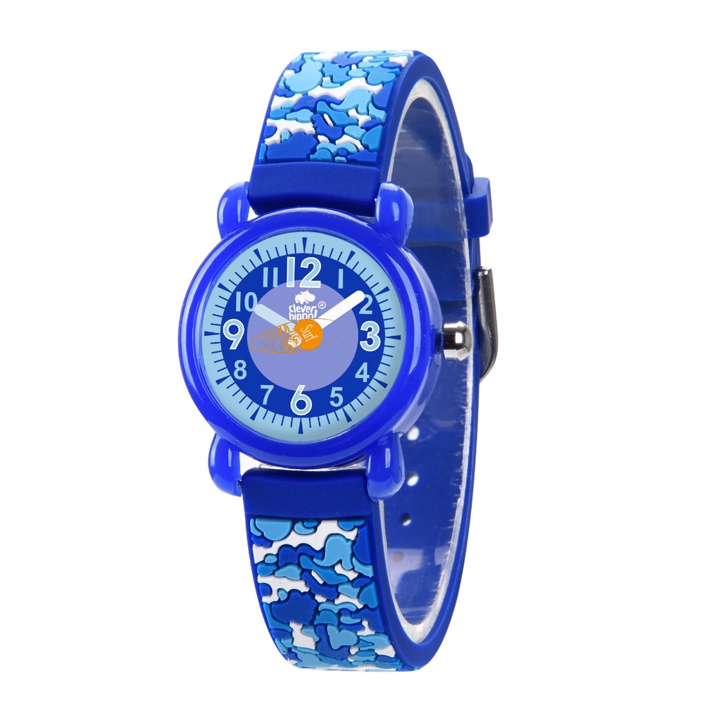 Đồng Hồ CLEVER HIPPO Clever Watch - Camouflage Xanh WB001/BLUE