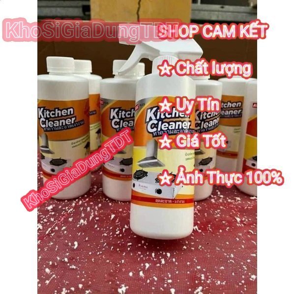 Xịt Bếp Kitchen Clean Vàng Cam C29149