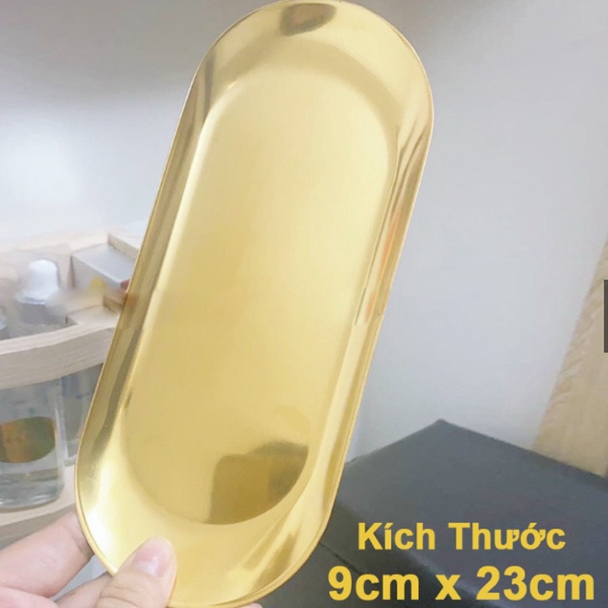 Khay Inox, Chén Inox Mạ Vàng Sang Trọng Dụng Cụ SPA - TMV ShopSpa8888