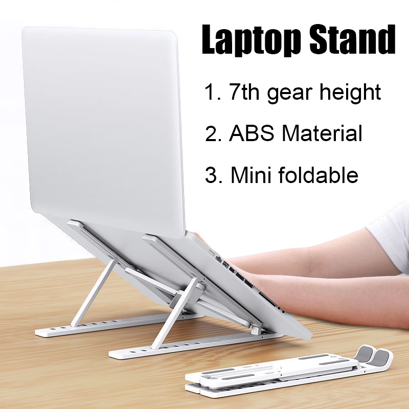 Giá đỡ Laptop, Giá đỡ tản nhiệt máy tính để bàn, Giá đỡ để laptop stand notebook Macbook máy tính xách tay.