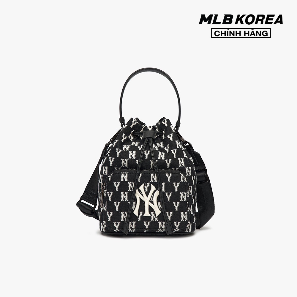 MLB - Túi rút dây Monogram Jacquard Bucket 3ABMS012N-50BKS