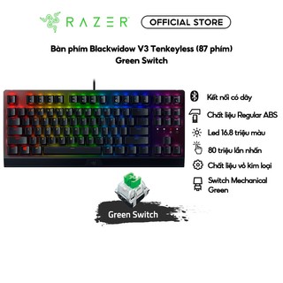 BÀN PHÍM RAZER BLACKWIDOW V3 TENKEYLESS-MECHANICAL-US LAYOUT_RZ03-03490100-R3M1