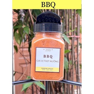 Bột gia vị ướp thịt nướng bbq thơm ngon. hũ dùng tiện lợi.