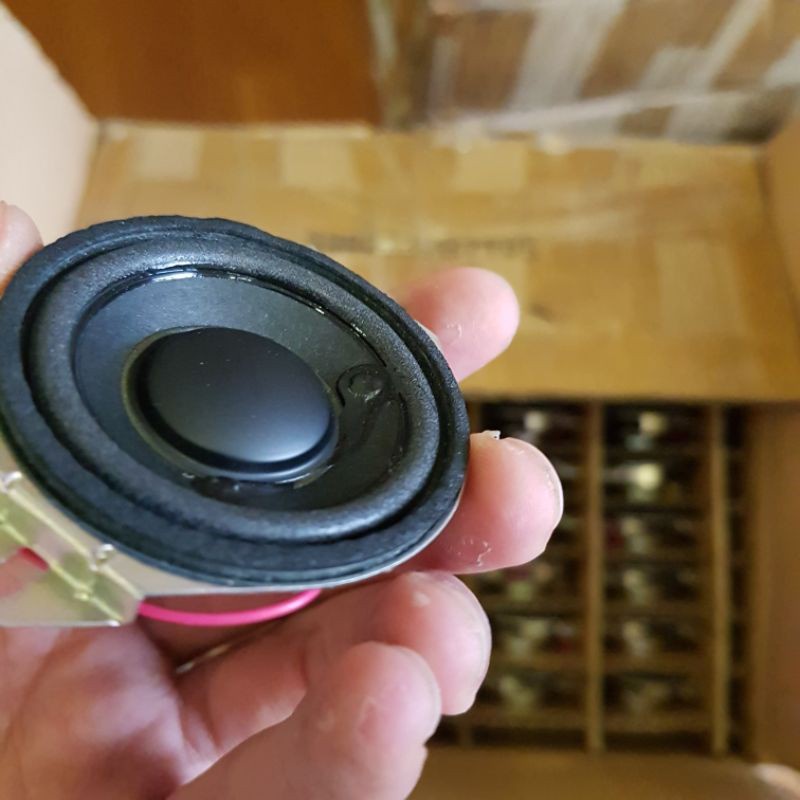 Cặp loa mini 1W 4R 50MM có tai làm máy nghe nhạc mini DIY - Huyentrangshop