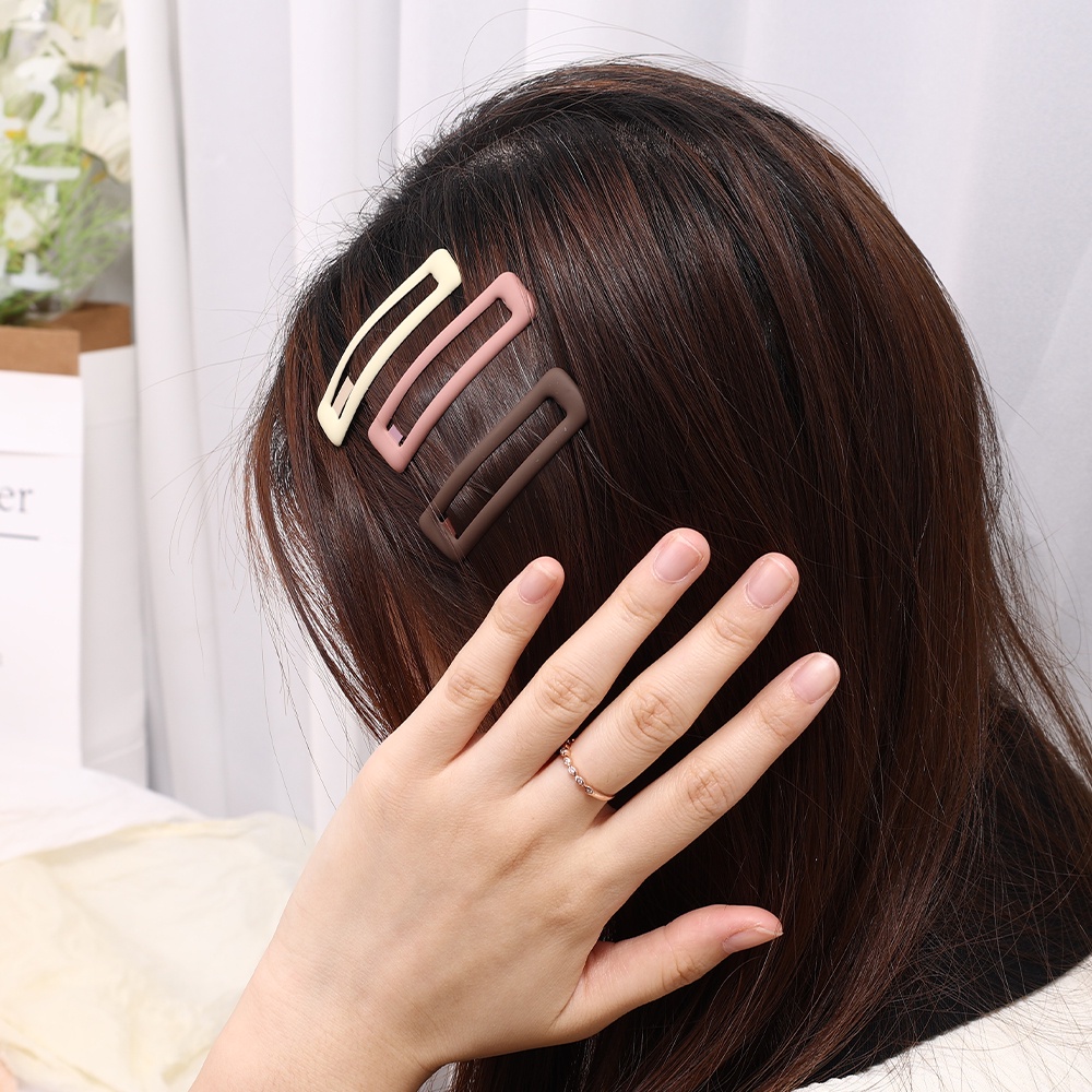 Set 3 Kẹp Tóc Kim Loại Hình Ngôi Sao Năm Cánh Thời Trang Cho Bé Gái