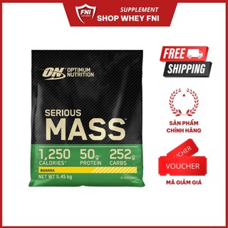 Sữa Tăng Cân, Serious Mass Thực Phẩm Bổ Sung Cho Người Gầy 12lbs (5,4kg)