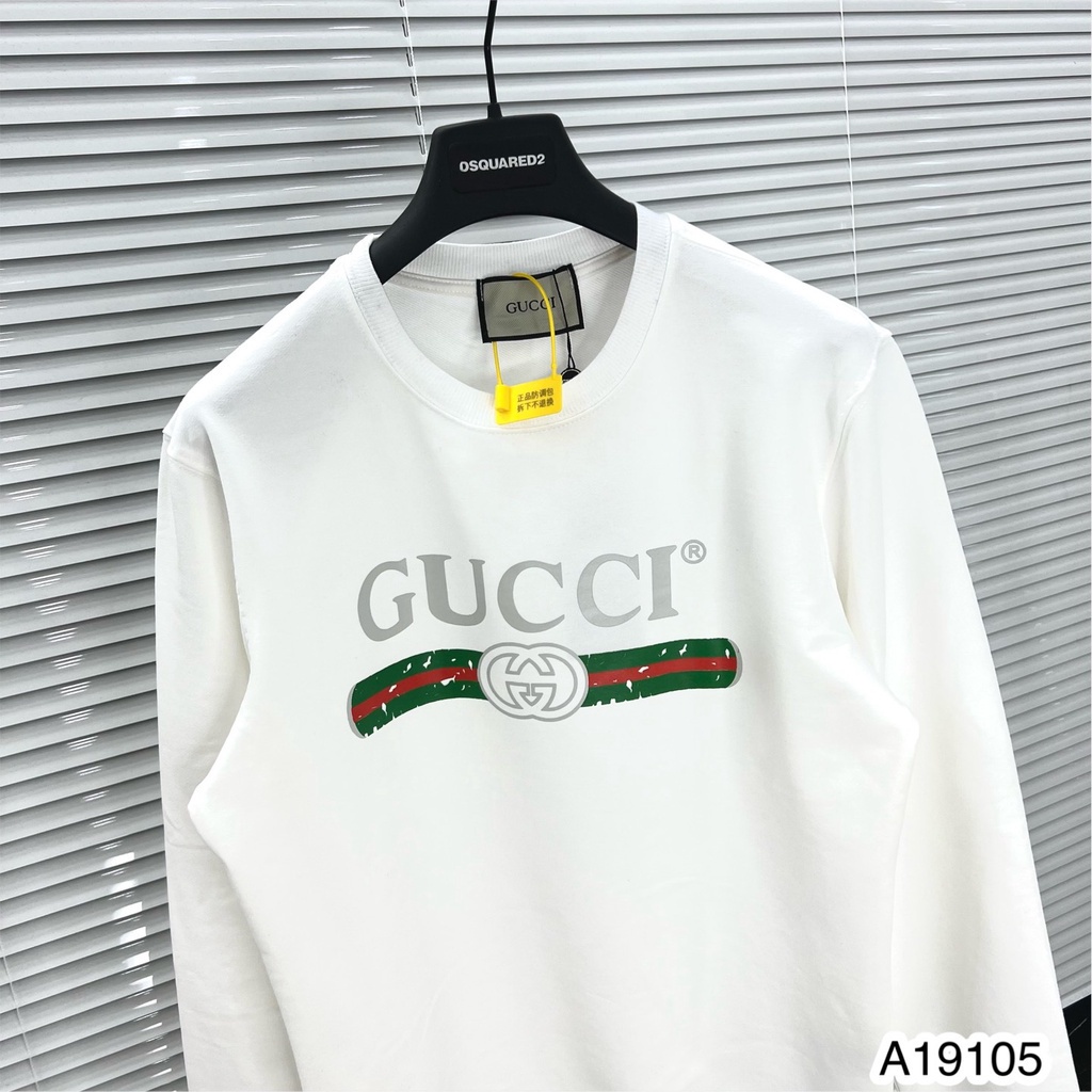 Áo Sweater GC basic Nam Nữ, áo nỉ Form rộng chất nỉ bông 1998.Luxury