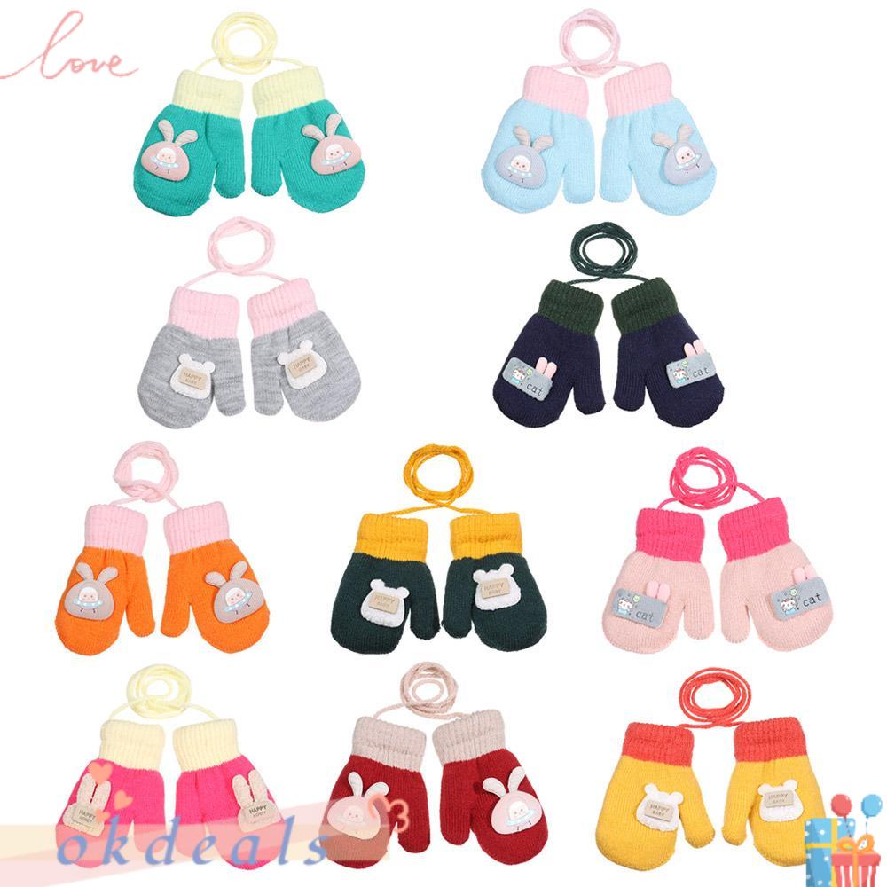 Găng Tay Giữ Ấm Dày Dặn Dành Cho Bé