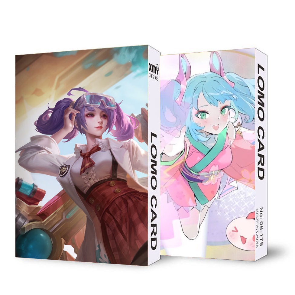 Hộp ảnh lomo in hình Liên quân game Arena of Valor anime chibi 30 tấm