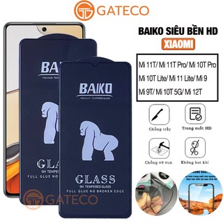 Cường lực Xiaomi  Mi 11T Mi 12T Redmi 10 10C 10A 10X Redmi 9 9A 9C 9T note 11 pro k30 ultra k40 k50 gaming [Baiko]