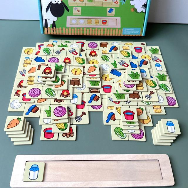 Bộ đồ chơi nuôi cừu bông gồm 248 miếng + 1 thẻ gỗ + 2 que keo cho 2 người chơi