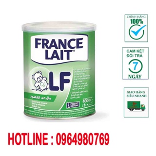 Sữa France Lait LF 400g Cho trẻ tiêu chảy, không dung nạp Lactose