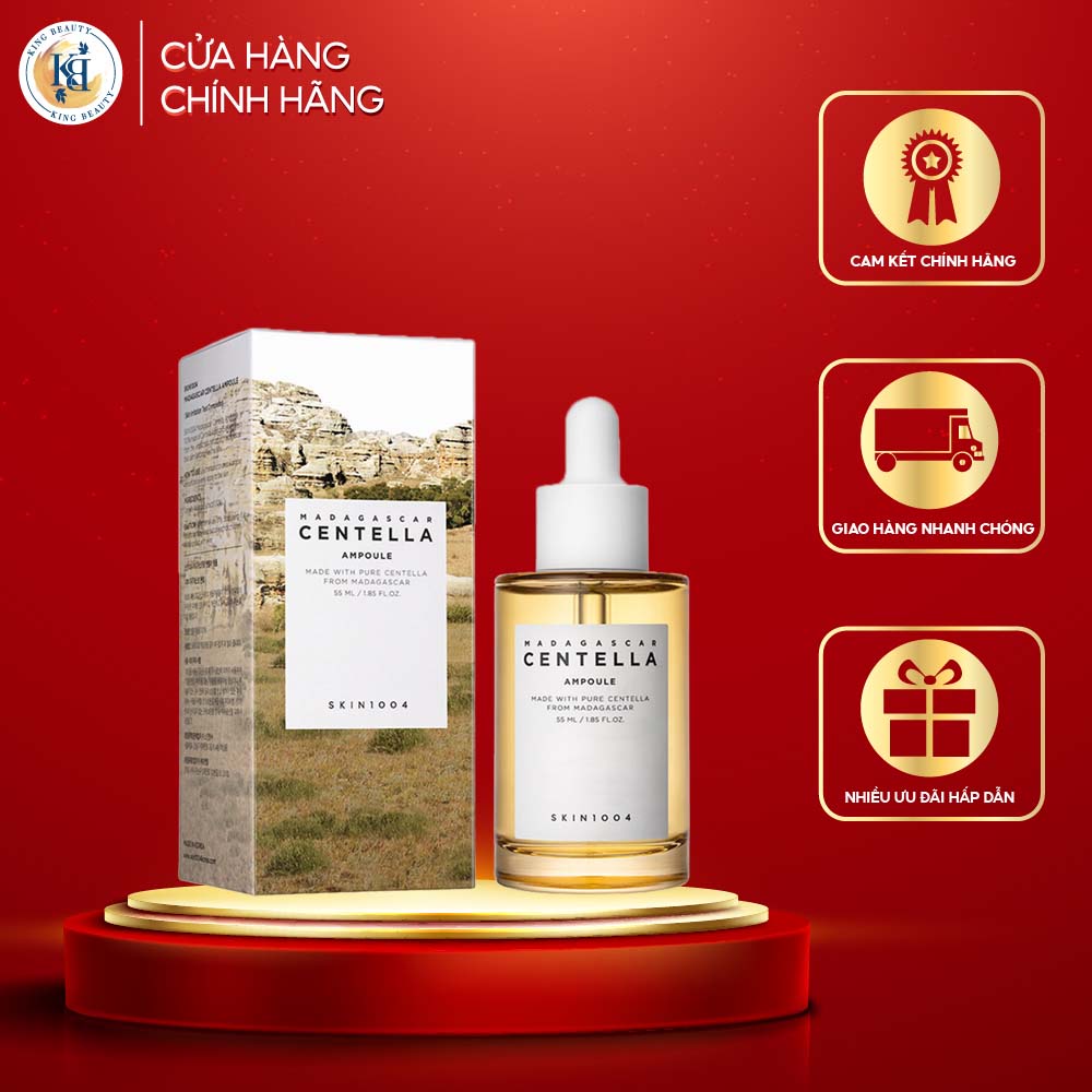 Tinh Chất giảm Mụn Chiết Xuất Rau Má Skin1004 Madagascar Centella Ampoule 55ml