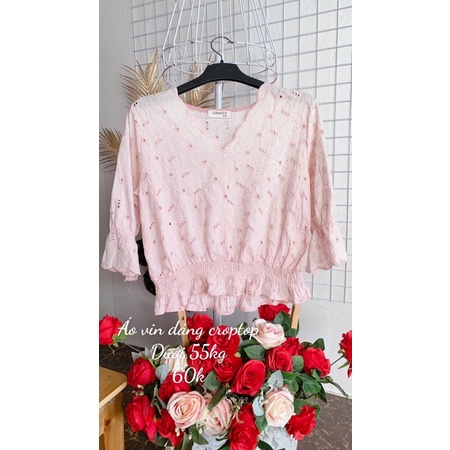 Áo vin dáng croptop