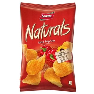 Snack Khoai tây chiên vị ớt Paprika cay nhẹ Lorenz Naturals 100gr