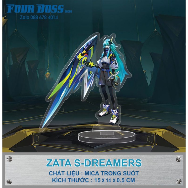 Mô Hình Tướng Zata S-Dreamers Trong Game Liên Quân Mobile - Arena of Valor