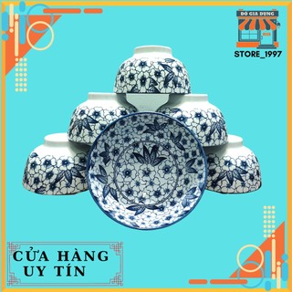 Bộ 10 chén ăn cơm bát tràng