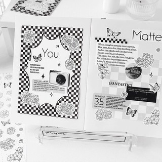 1 Sticker Dán Trang Trí Sổ Lưu Niệm