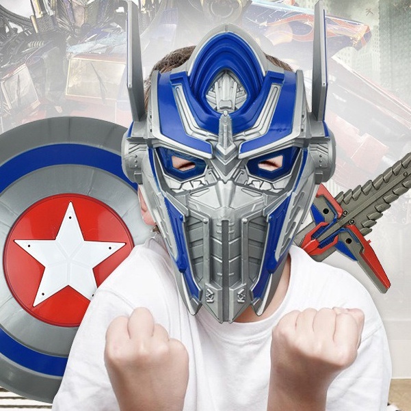 ĐỒ HOÁ TRANG Optimus Prime Bumblebee siêu nhân cho bé