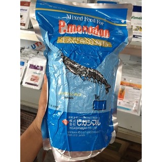 Thức ăn No1 tôm đen đạm cao dạng hạt mịn , cho tôm cá con 1kg/gói