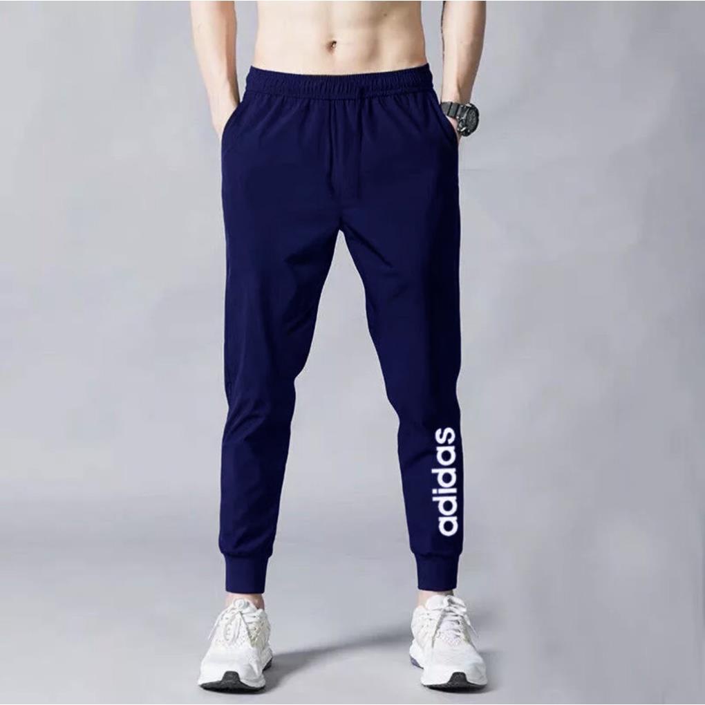 Quần Jogger Nam Nữ Thể Thao Dài 2023 Màu Đen Vải Thun Loại 1 Phong Cách Trẻ Trung Năng Động Cá Tính Unisex Hana