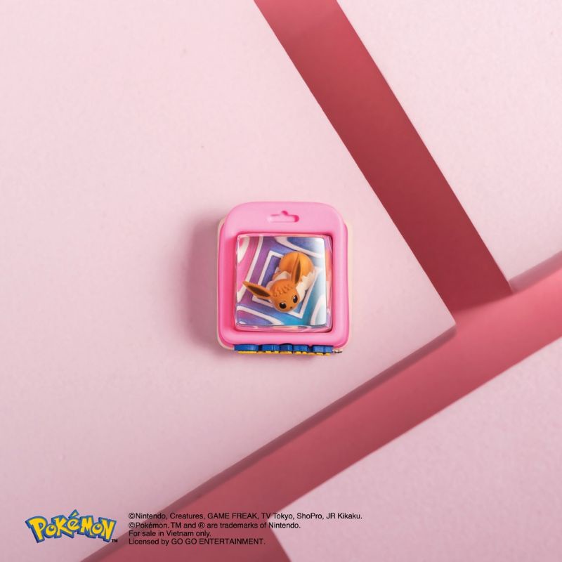 Keycap bàn phím cơ Dwarf Factory Pokemon Eevee  - Hàng Chính Hãng