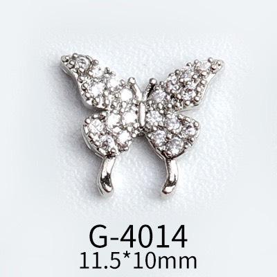 Charm nail bướm đính đá cao câp mẫu mơi hot trend