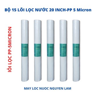 Lõi Lọc Nước 20 Inch PP-5 Micron  - (Lõi Lọc Thô Số 1)