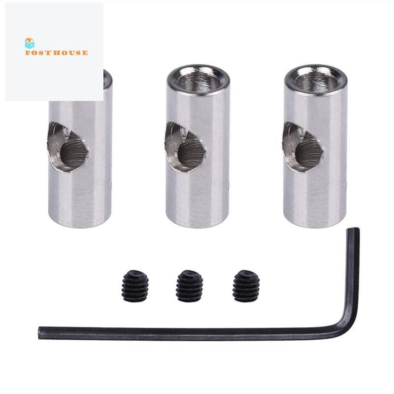 Set 3 Trục Chuyển Đổi Động Cơ Trục 3.17mm Sang 5mm 3650 550 540 Cho Mô Hình Điều Khiển Từ Xa