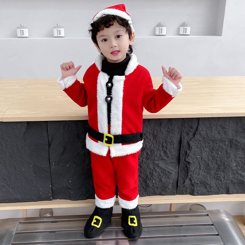 Đầm Hóa Trang Giáng Sinh Dễ Thương Cho Bé Gái UT4E