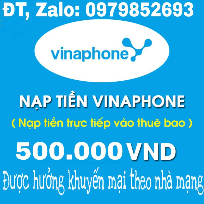 THẺ CÀO VINAPHONE 500.000 VNĐ