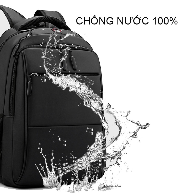 Balo Laptop công sở nam nữ cao cấp, đựng máy tính, laptop, macbook 15.6 inch chống sốc, chống nước – Fortune Mouse BLLT4