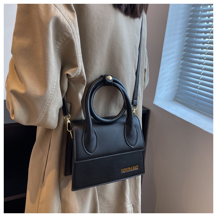 Túi xách nữ cầm tay đeo chéo đeo vai thời thượng quai xoắn có nút bấm LK297