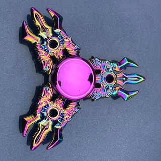 Con Quay Spinner Kim Loại 7 Màu Rainbow