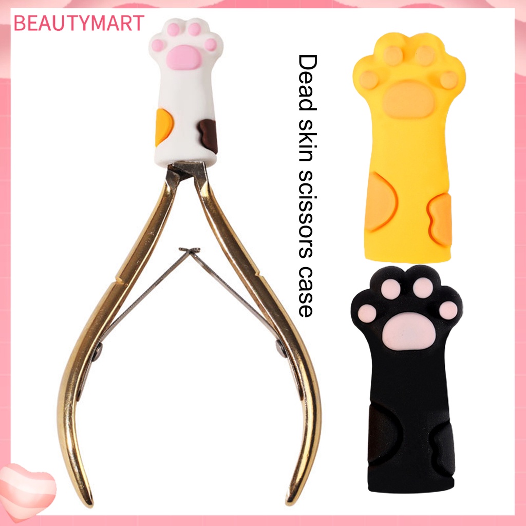 Vỏ Silicon Hình Bàn Chân Mèo Bảo Vệ Da Chết Chống Rơi Dễ Sử Dụng Chống Đau Tay Cho Văn Phòng